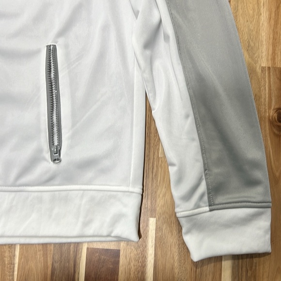 BN American Rag White Gray Full Zip Performance Jacket XL - Picture 3 of 5